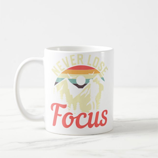 Mug Never Lose Focus Photography Enthusiasts Photograp (Gauche)