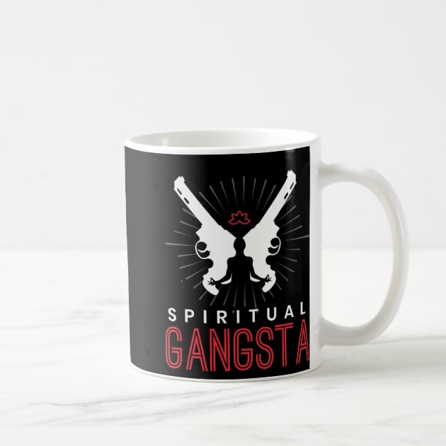 Mug New Age Sritual Srituality Yoga Gangster Enlighten (Droite)