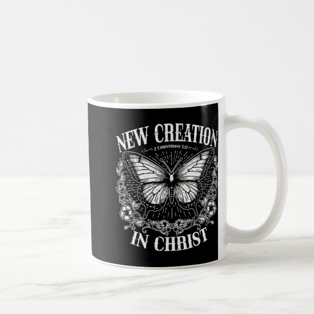 Mug New Creation In Christ, Boho Christian, Western Fa (Droite)