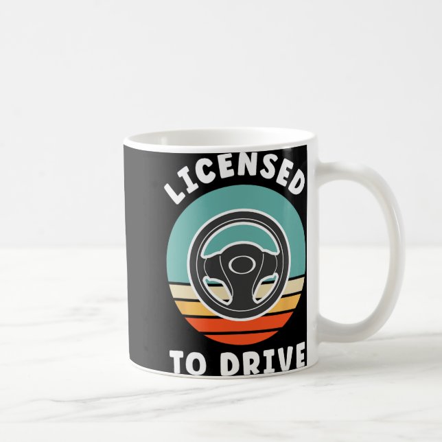 Mug New Driver Driver's Permit Celebration Teen Driver (Droite)