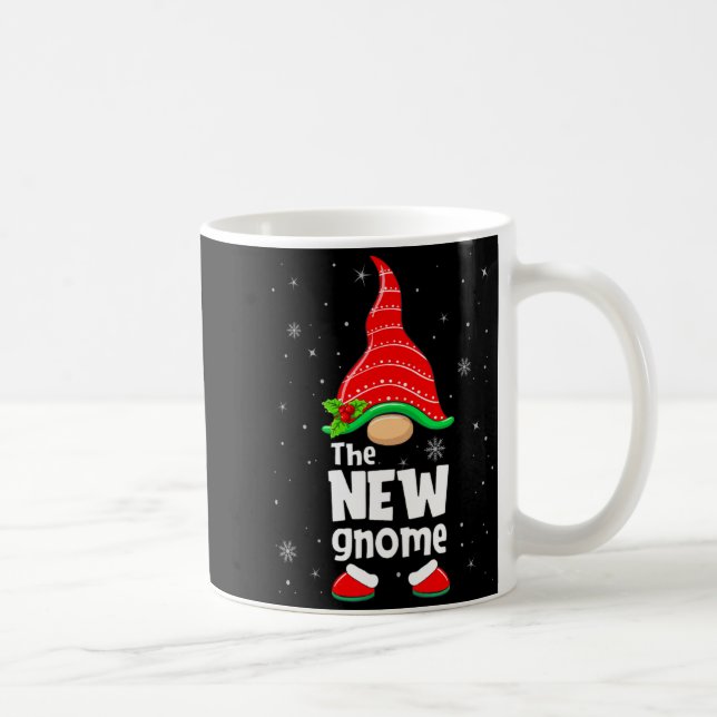 Mug New Gnome Matching Family Group Christmas Party Pa (Droite)