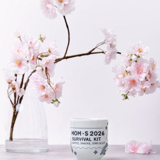 Mug New Year Gift for Tired Moms, Zero Sleep!