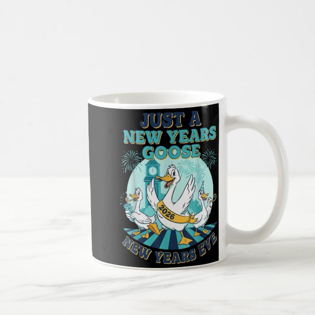 Mug New Years Goose 2026 Celebration Fun  (Droite)