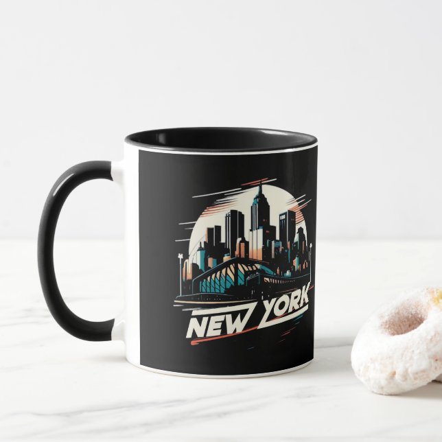 Mug New York (Avec donut)
