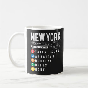 Mug New York 5 Boroughs
