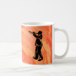 Mug New York Boogie Nights Trumpet Orange