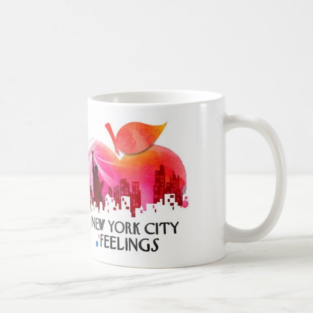 Mug New York City Apple attaquent le logo (Droite)
