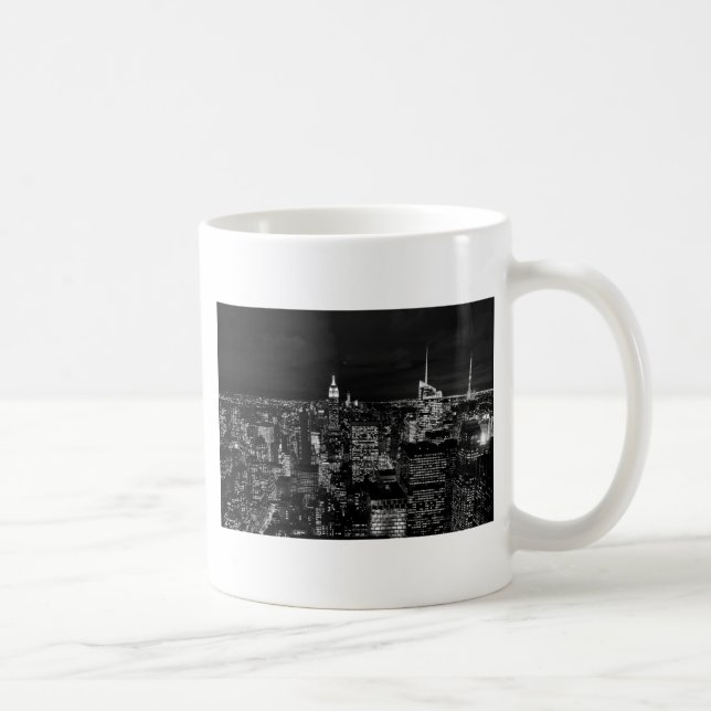 Mug New York City Night Skyline (Droite)
