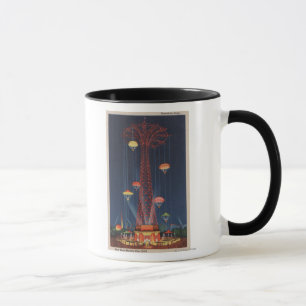 Mug New York City, NY - saut de parachute au monde