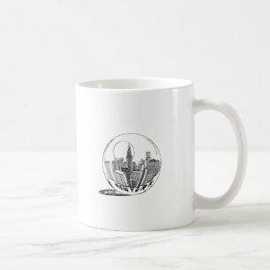 Mug New York dans une boule de verre