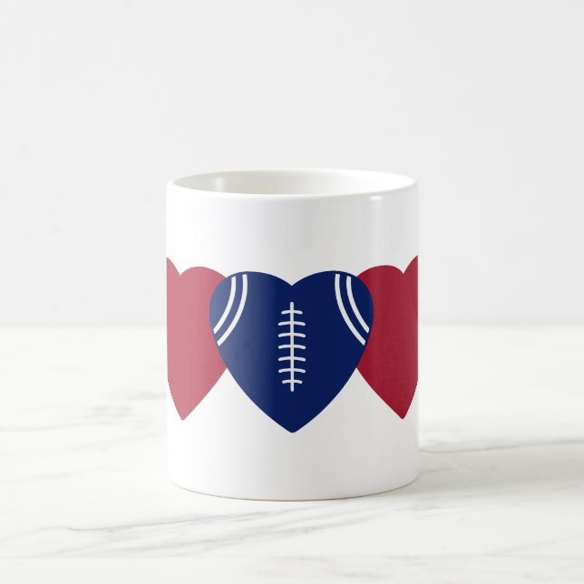 Mug New York Giants Football Coeur Design (Centre)