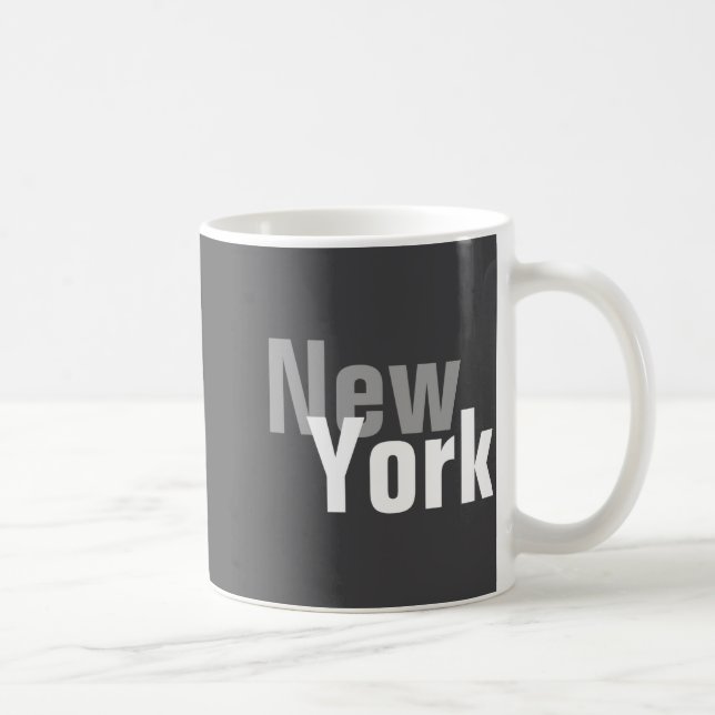 Mug New York Mens Basic Dark _1  (Droite)