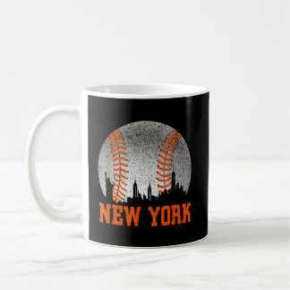 Mug New York Ny Skyline Baseball Rencontre À Gameday
