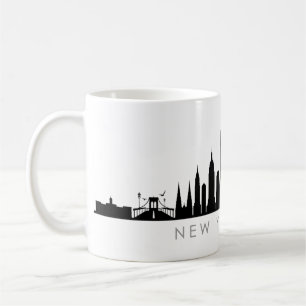Mug NEW YORK NYC Manhatten USA City Skyline Silhouette