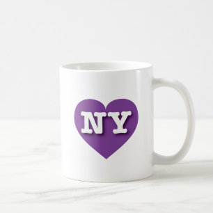 Mug New York Purple Heart - J'aime NY
