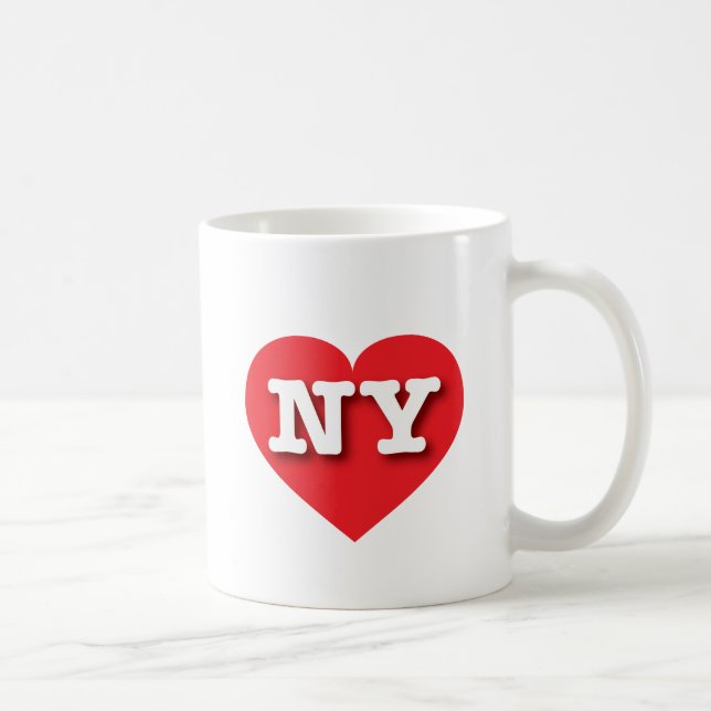 Mug New York Red Heart - J'aime NY (Droite)