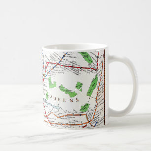 Mug New York : Souterrain Map, 1940
