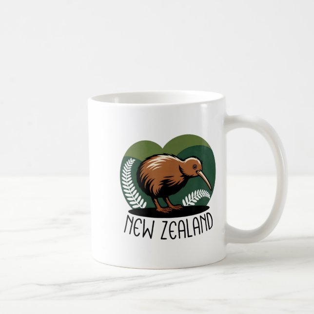 Mug New Zealand Kiwi Bird  (Droite)