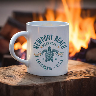 Mug Newport Beach California Coastal Paradise