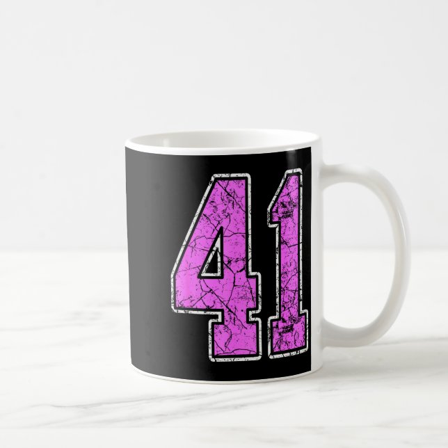 Mug Nge Nk And Nk Number 41 Jersey Player Uniform #41  (Droite)