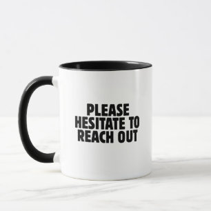 Mug N'hésitez pas à nous contacter Coworker de bureau