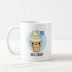 Mug Nice Cream Funny Glace Cream Pun