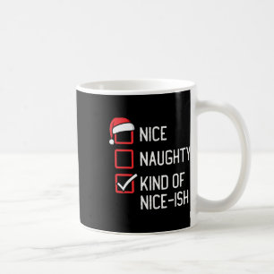 Mug Nice Liste Coquine Genre De Noël Nice