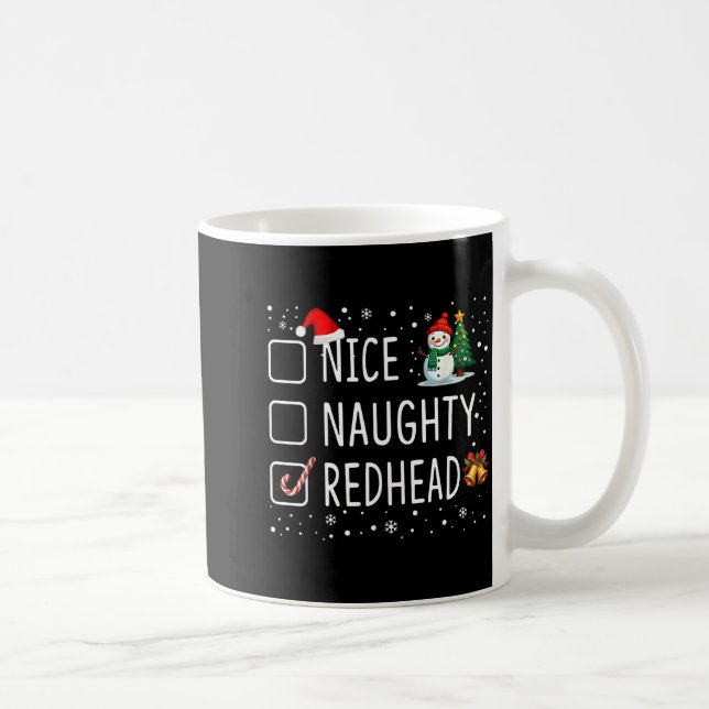 Mug Nice Naughty Redhead  (Droite)