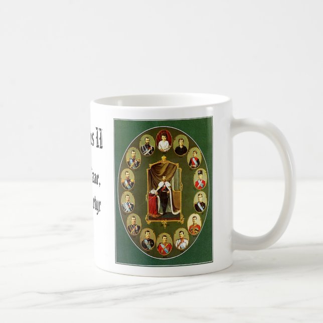 Mug Nicholas II - Multiple, Nicholas II - bleu, NIC… (Droite)