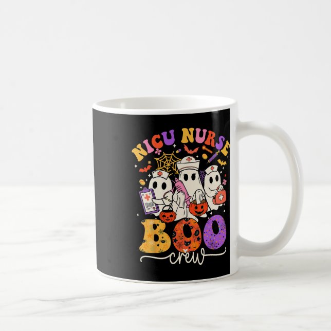 Mug Nicu Boo Costume d'équipage Drôle Nourriture Fantô (Droite)