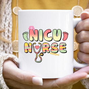 Mug Nicu Nurse Cadeaux Équipage Soins néonatals intens