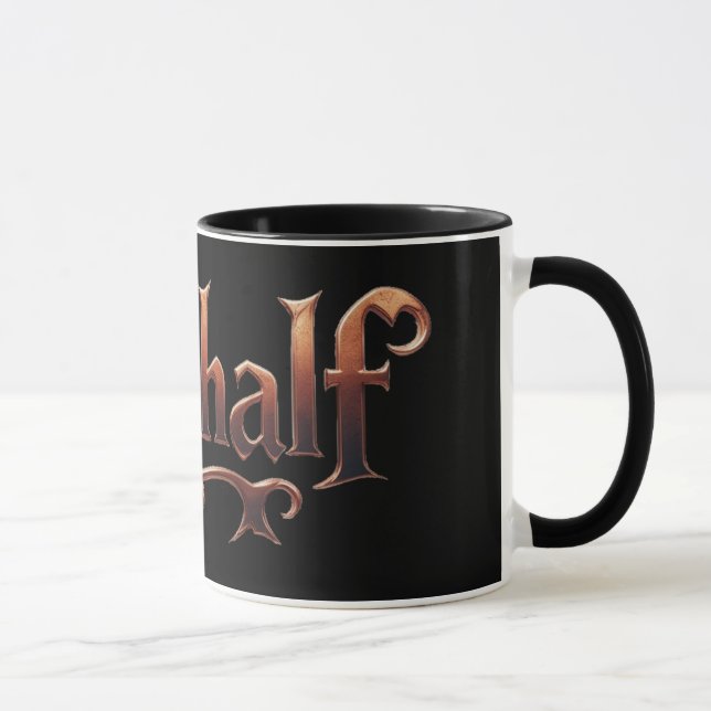 Mug Niethalf noir (Droite)