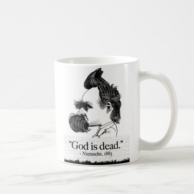 Mug Nietzsche God (Droite)