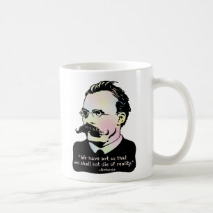 Mug Nietzsche - réalité de l'art v.