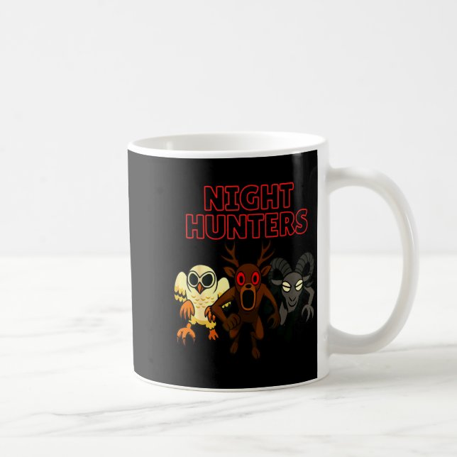 Mug Night Hunters. 3 Animals In The Forest. Cool Gamer (Droite)
