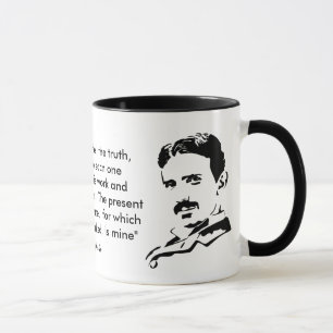 Mug Nikola Tesla et citation