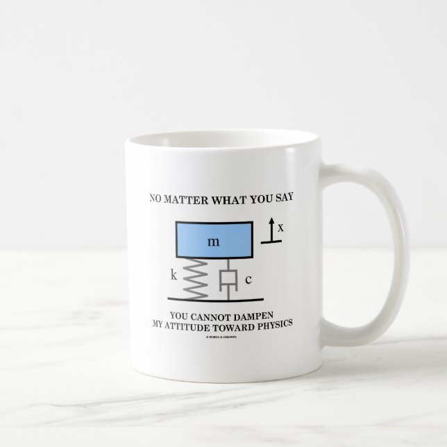 Mug N'importe ce que vous dites vous ne pouvez pas (Droite)