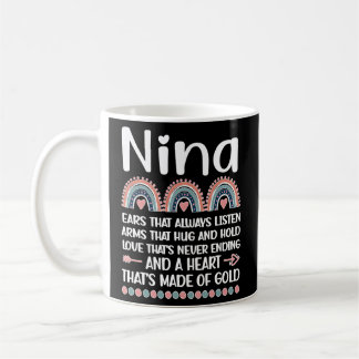 Mug Nina Grand-mère Appréciation Nina Grand-mère