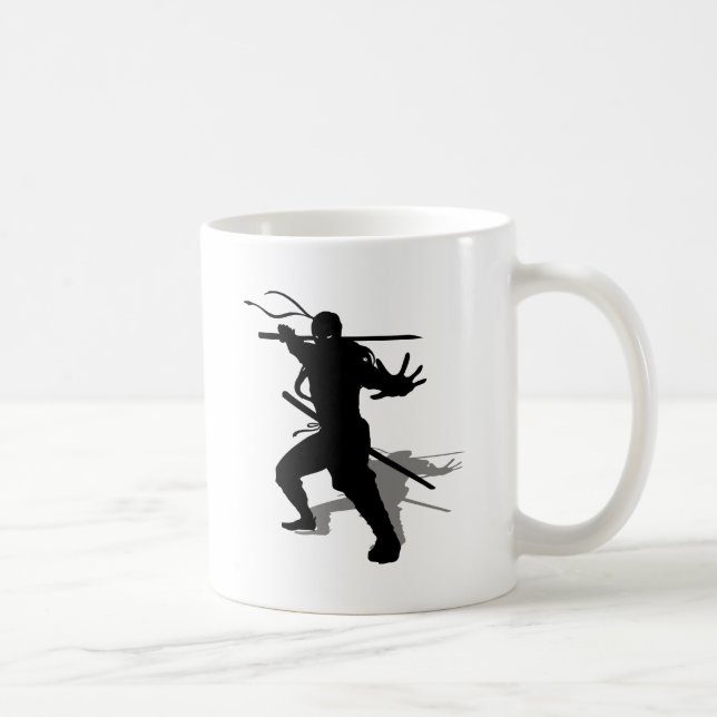 Mug Ninja avec ombre (Droite)