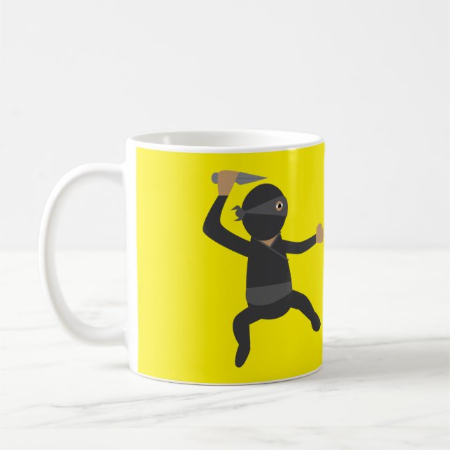 Mug Ninja Drôle (Gauche)