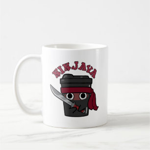 Mug Ninjava Funny Ninja Java Pun café