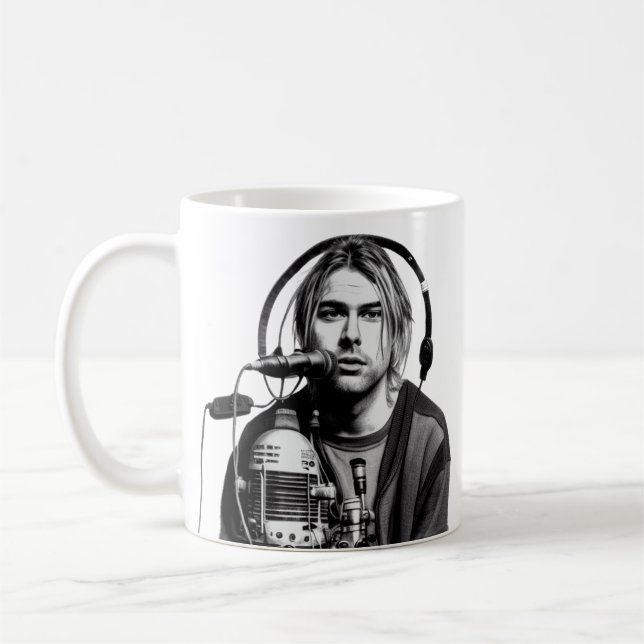 Mug Nirvana classique La fin de la musique (Gauche)
