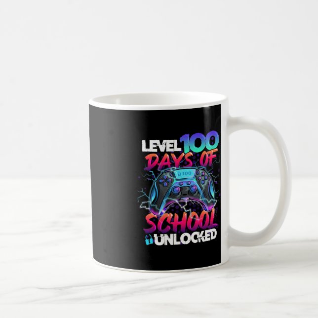 Mug Niveau 100 Jours De L'École Joueur Déverrouillé Vi (Droite)