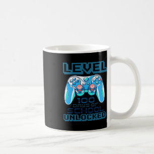 Mug Niveau 100 Jours D'École Déverrouillés Garçons Fil