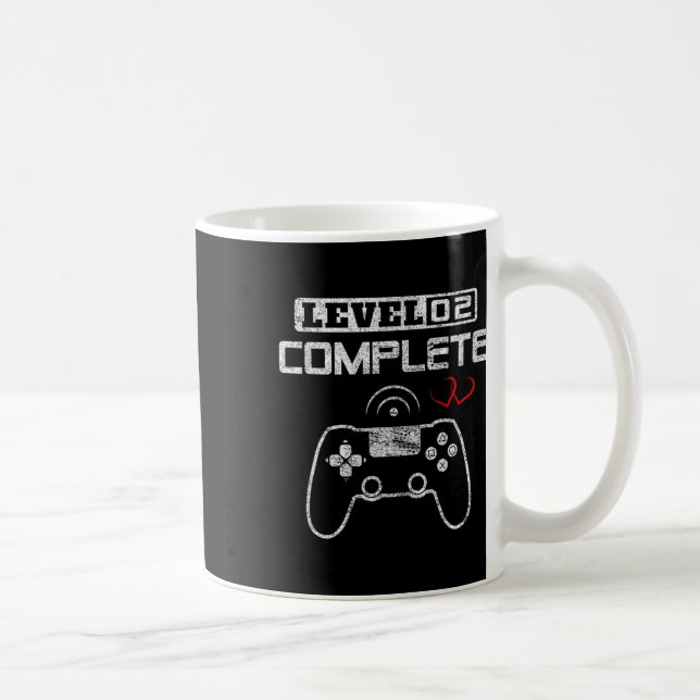 Mug Niveau 2 Terminé Vidéo de la 2e anniversaire de ma (Droite)