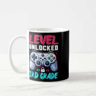 Mug Niveau 3e année débloqué Équipe de rentrée scolair