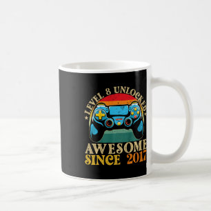 Mug Niveau 8 Débloqué Incroyable Depuis Anniversaire 8