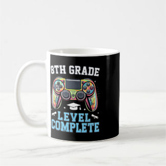 Mug Niveau 8e année dernier jour d'école joueur