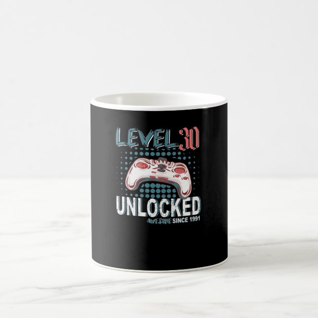 Mug Niveau de contrôleur du gamer 30 déverrouillé (Centre)