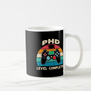 Mug Niveau De Doctorat Terminer Doctorat Cadeau De Dip